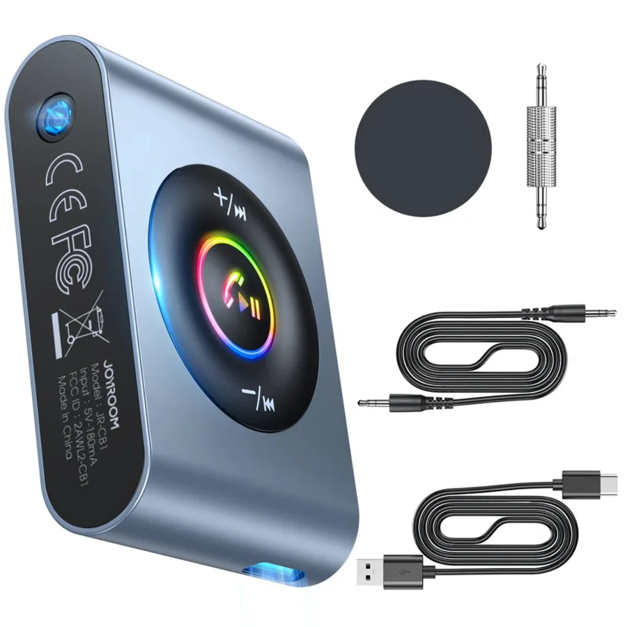 تجهيزات وتنظيم السيارة JOYROOM — JOYROOM JR-CB1 Bluetooth Wireless Adapter for Car Stereo
