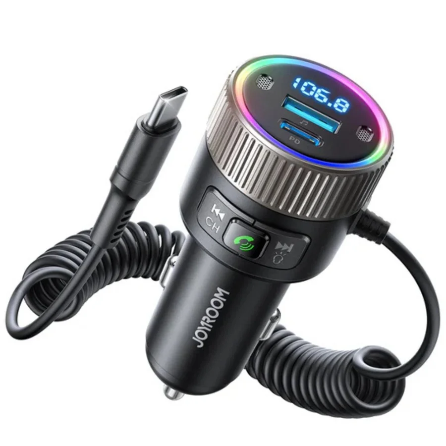 تجهيزات وتنظيم السيارة JOYROOM — JOYROOM JR-CCB02 60W Car Wireless FM Transmitter
