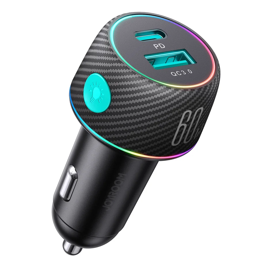 شواحن سيارة JOYROOM — JOYROOM JR-CCN01 60W PD Car Charger
