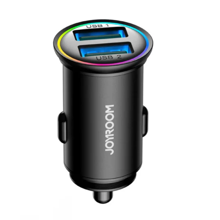 شواحن سيارة JOYROOM — JOYROOM JR-CCN03 Mini Metal Car Charger