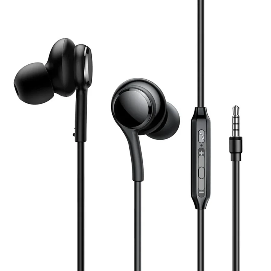 سماعات سلكية JOYROOM — JOYROOM JR-EW02 Wired Series In-Ear Wired Earbuds