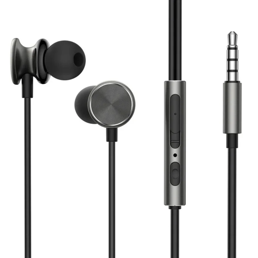 سماعات سلكية JOYROOM — JOYROOM JR-EW03 Wired Series In-Ear Metal Wired Earbuds