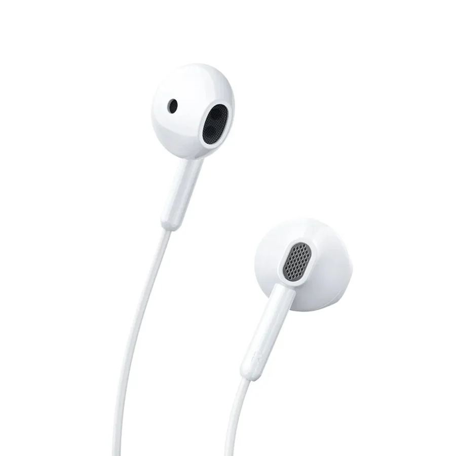 سماعات سلكية JOYROOM — JOYROOM JR-EW05 Wired Series Half In-Ear Wired Earphones
