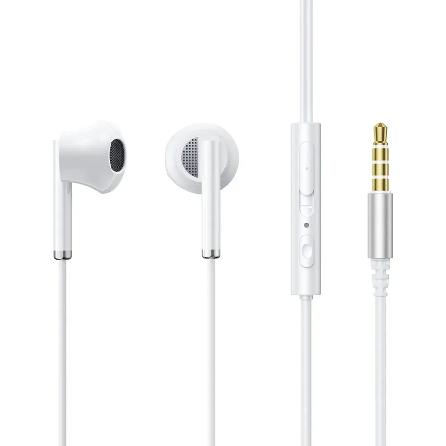 سماعات سلكية JOYROOM — JOYROOM JR-EW07 Wired Series Half In-Ear Wired Earphones