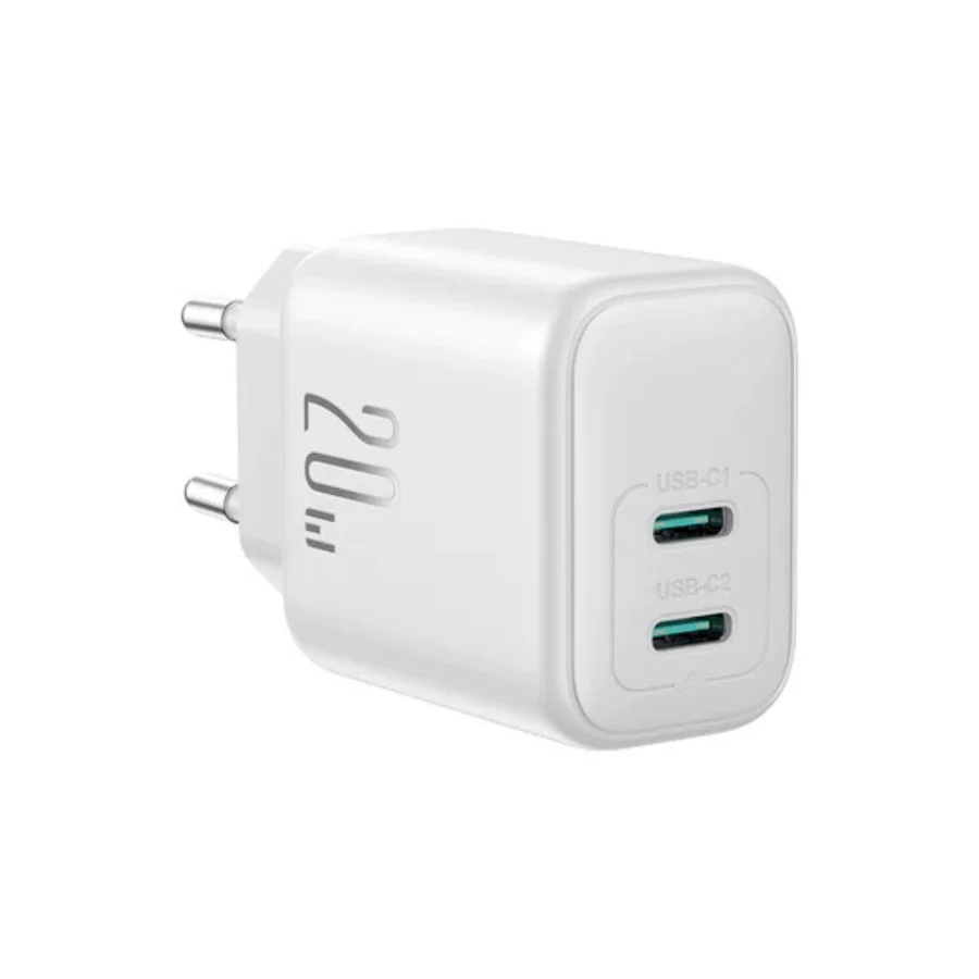 شواحن حائط JOYROOM — JOYROOM JR-TCF12 20W Dual-Port Charger