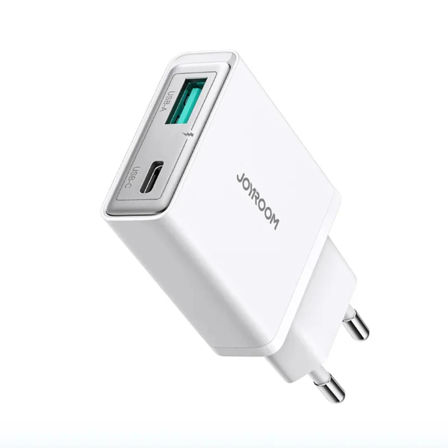 شواحن حائط JOYROOM — JOYROOM JR-TCF14 20W A+C Super Slim Charger
