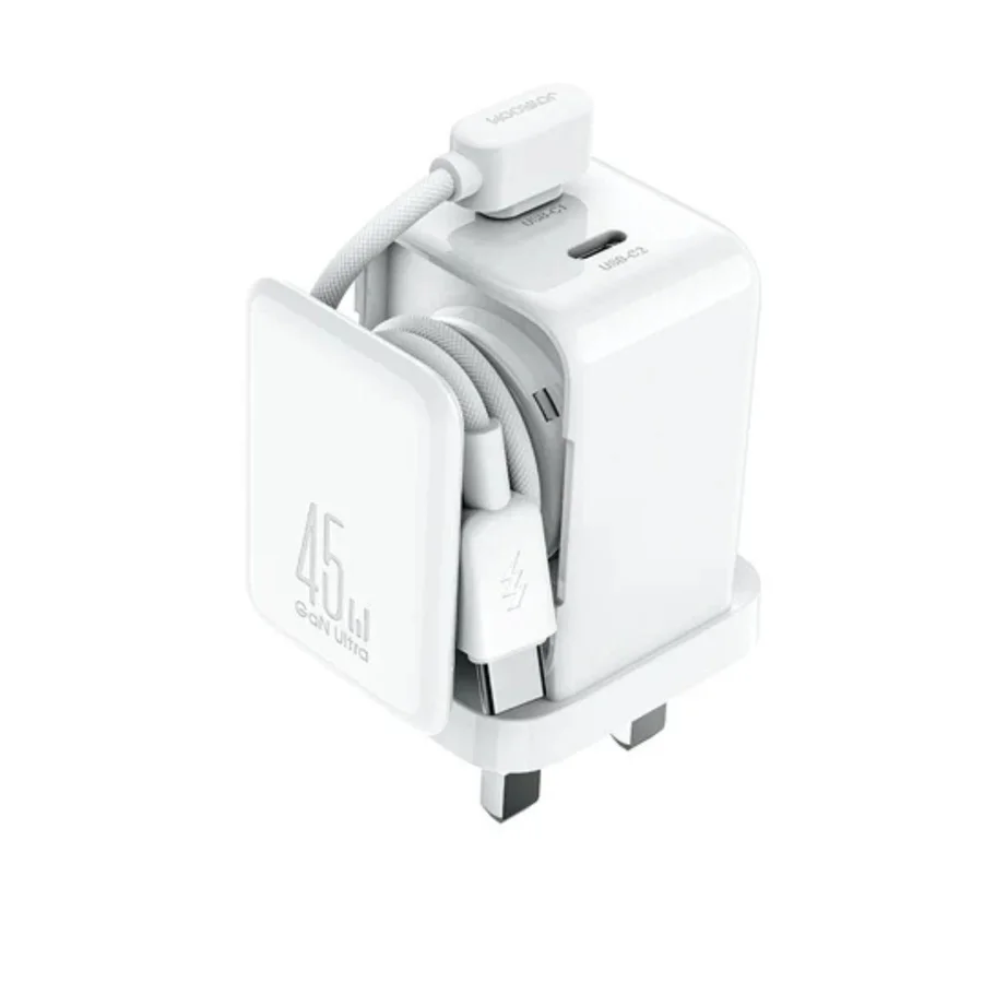 شواحن حائط JOYROOM — JOYROOM JR-TCL05 45W Cable Management GaN Charger