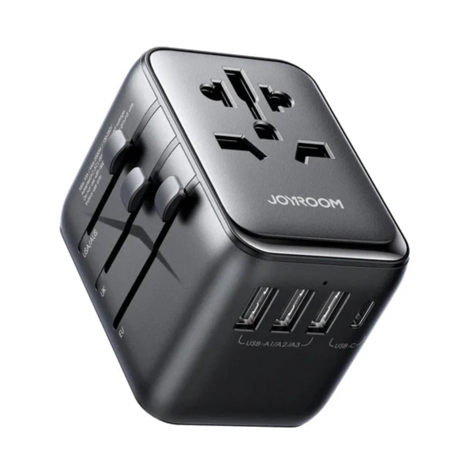 محولات سفر ووصلات كهرباء JOYROOM — JOYROOM JR-TCW01 17W Universal Travel Adapter
