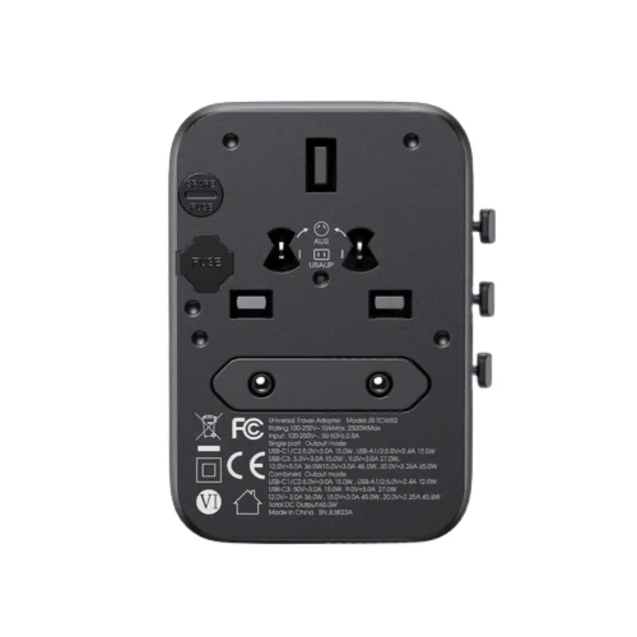 محولات سفر ووصلات كهرباء JOYROOM — JOYROOM JR-TCW02 Universal Travel Adapter
