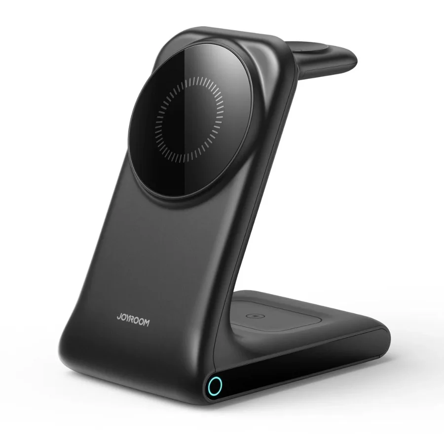 شواحن لاسلكية JOYROOM — JOYROOM JR-W15 3-in-1 Wireless Charging Station