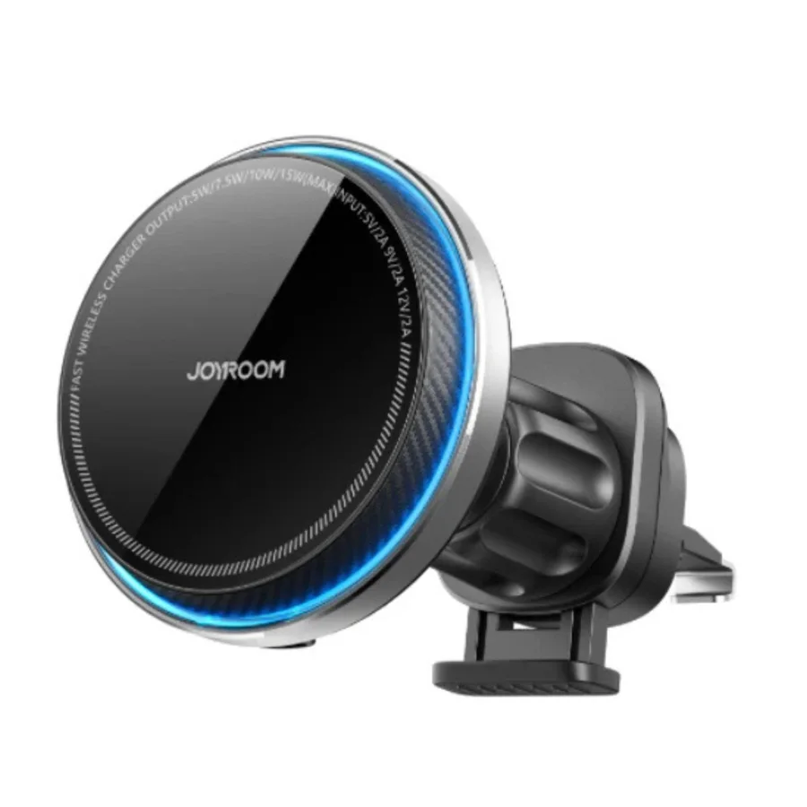 شواحن سيارة JOYROOM — JOYROOM JR-ZS387 Cooling Fan Magnetic Wieless Car Charger