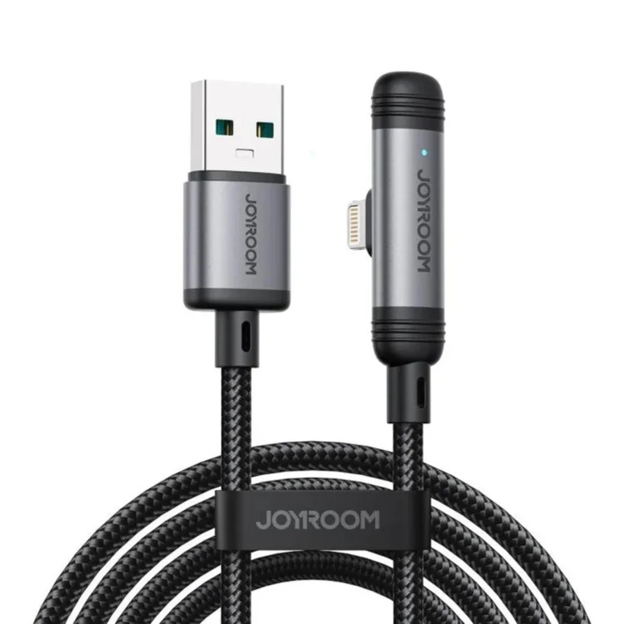 كابلات ومحولات شحن JOYROOM — JOYROOM S-A56 EnjoyX USB A Series 90° Fast Charging Cable