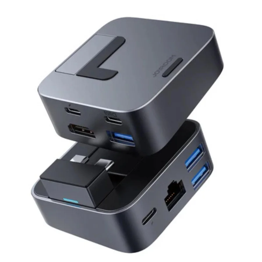محولات وموزعات JOYROOM — JOYROOM S-H121 J-Cube Multifunctional Docking Station