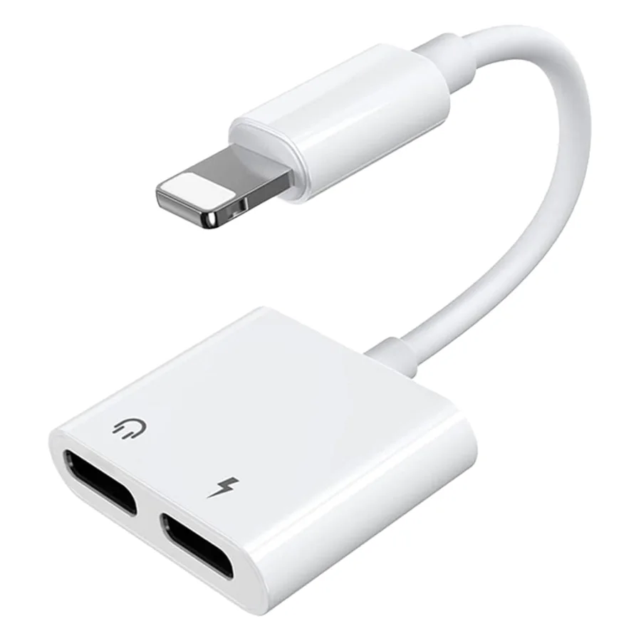 محولات وموزعات JOYROOM — JOYROOM S-Y104 Ben Series Double Lightning Adapter