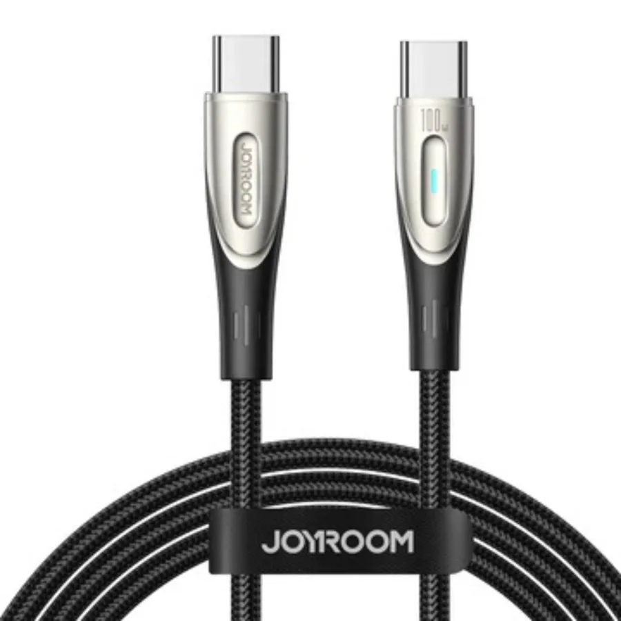 كابلات ومحولات شحن JOYROOM — JOYROOM 100W Type-C to Type-C Fast Charging Cable