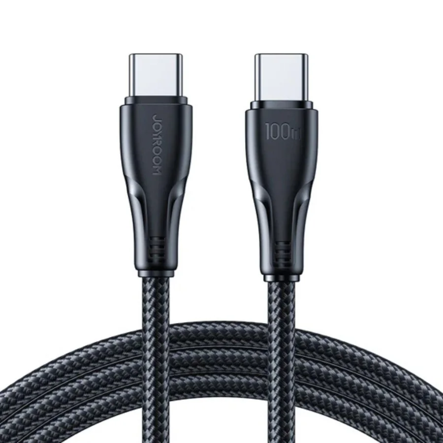كابلات ومحولات شحن JOYROOM — JOYROOM Surpass Series 100W Type-C To Type-C Fast Charging Cable
