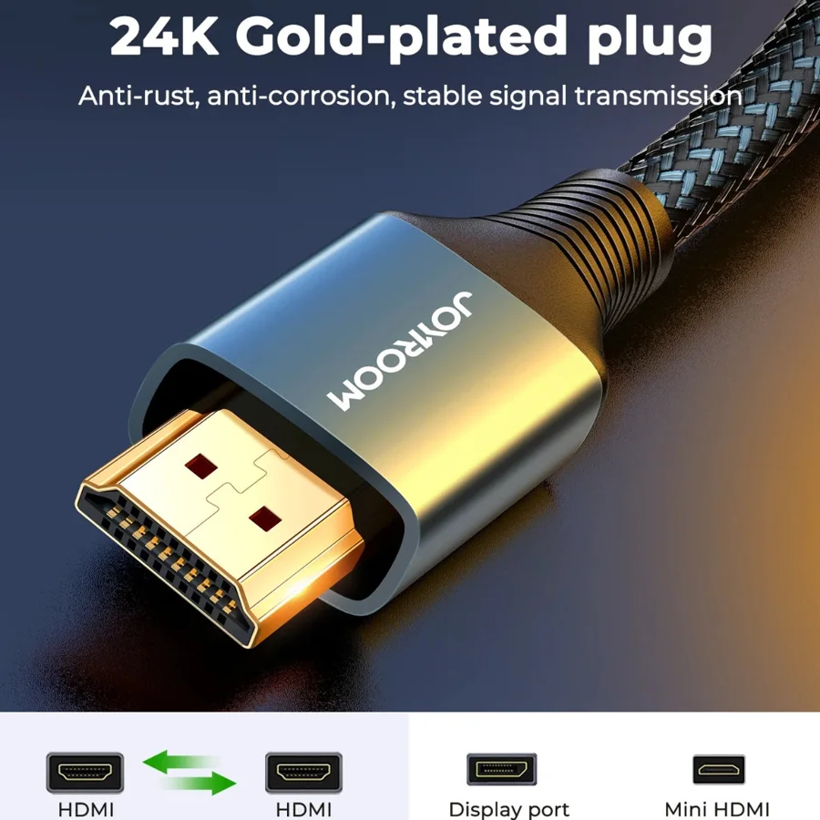 كابلات العرض JOYROOM — JOYROOM SY-20H1 HDMI to HDMI cable