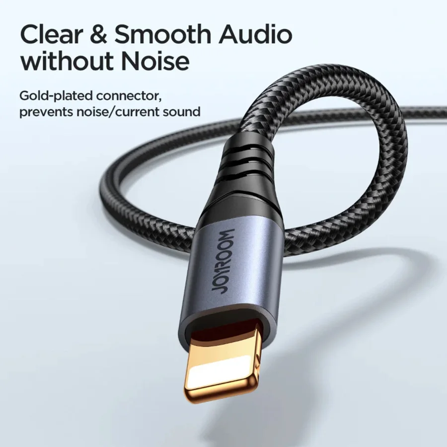 كابلات ومحولات صوت JOYROOM — JOYROOM SY-A06 Audio-Transfer Series AUX Audio Cable