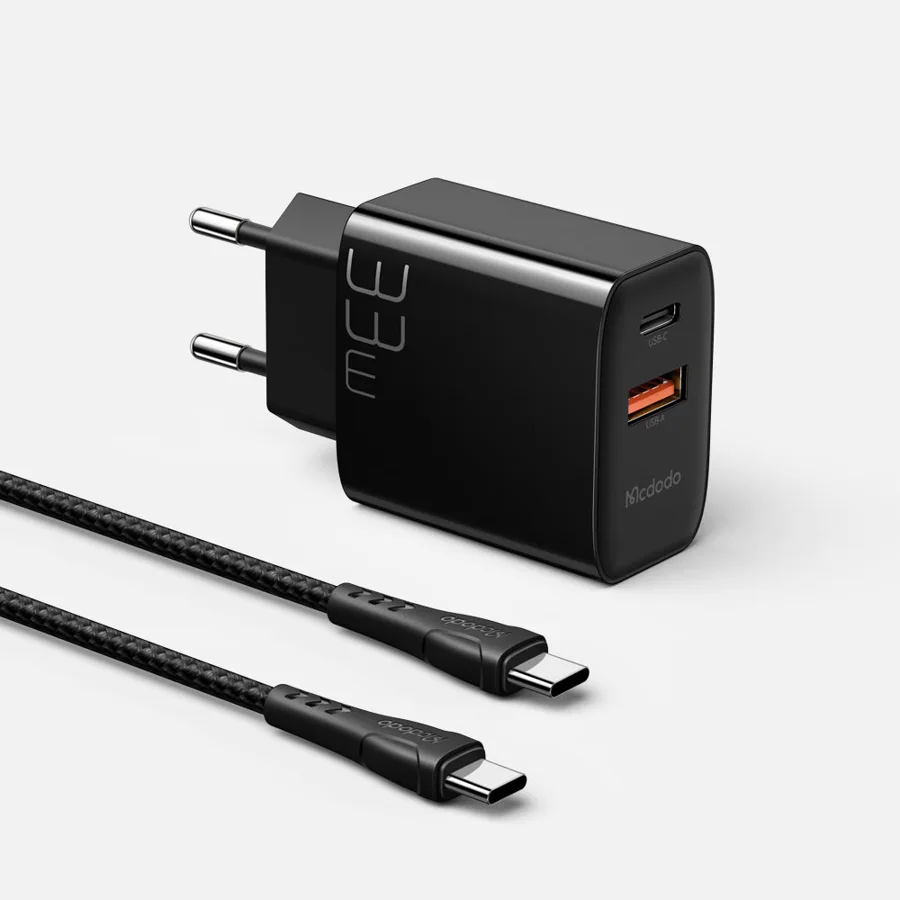 شواحن حائط McDodo — MCDODO CH-0922 33W PD Charger 1.2m 60W Cable