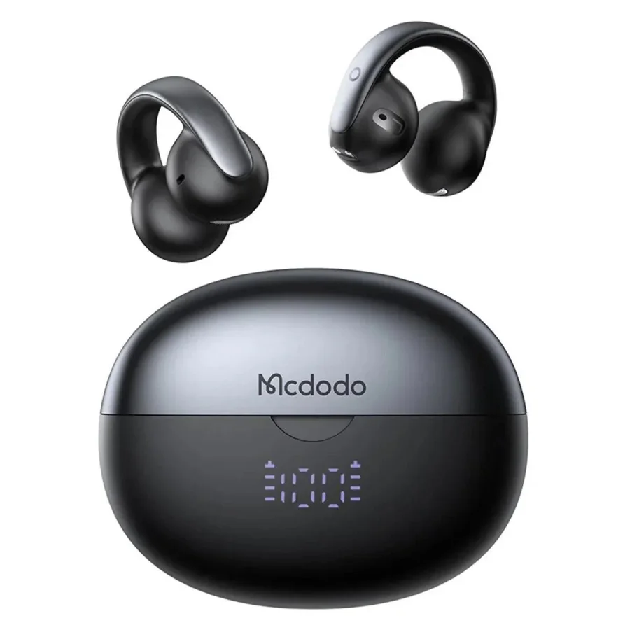 سماعات لاسلكية McDodo — MCDODO HP-8160 Air O3 series Clip-on ear TWS Earbuds with digital displa