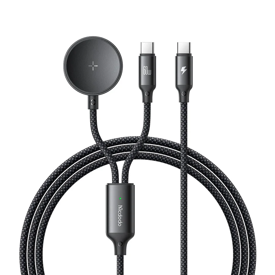 ساعات ذكية McDodo — MCDODO CA-4210 Multi Port For Samsung Watch 60W Cable 1.2m