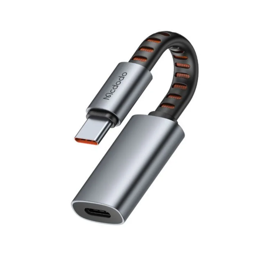 كابلات ومحولات صوت McDodo — MCDODO CA-4870 3 in 1 Lightning to USB-C Adapter (Charging+Data Transfer+Audio)