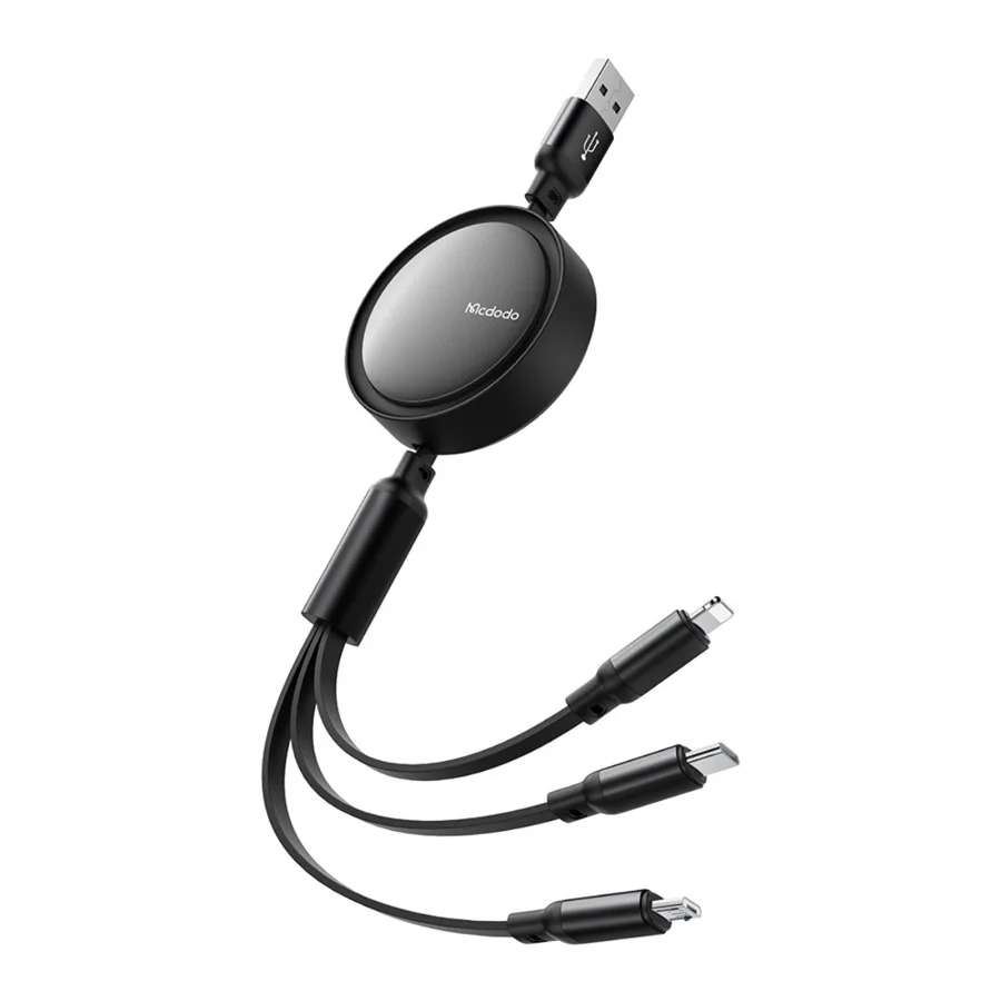 كابلات ومحولات شحن McDodo — MCDODO CA-72563 in 1 Data Cable 1.2m