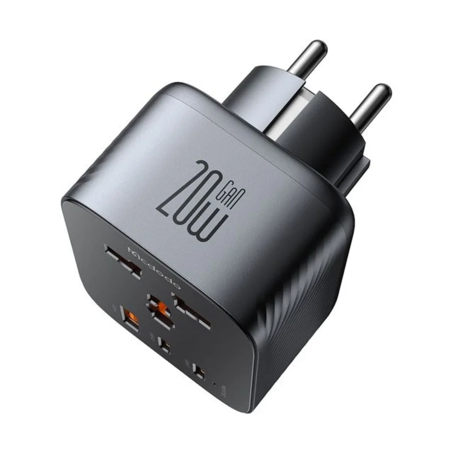 محولات سفر ووصلات كهرباء McDodo — MCDODO CP-0750 20W 2C+1A Universal Travel Adapter (EU)