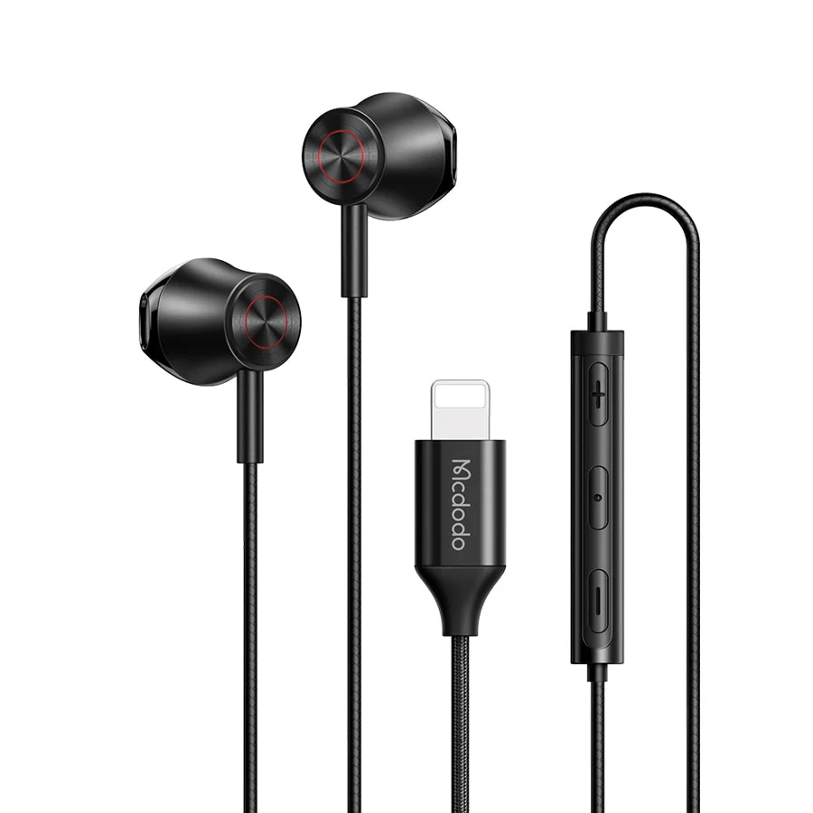 سماعات لاسلكية McDodo — MCDODO HP-4080 Lightning Earphone
