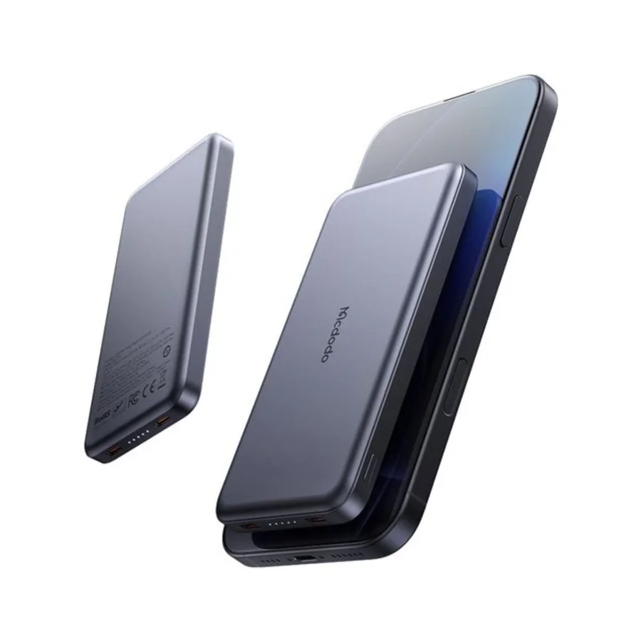 باور بانك McDodo — MCDODO MC-3781 20W Metal Ultra-Thin 10000mAh 2C Power Bank