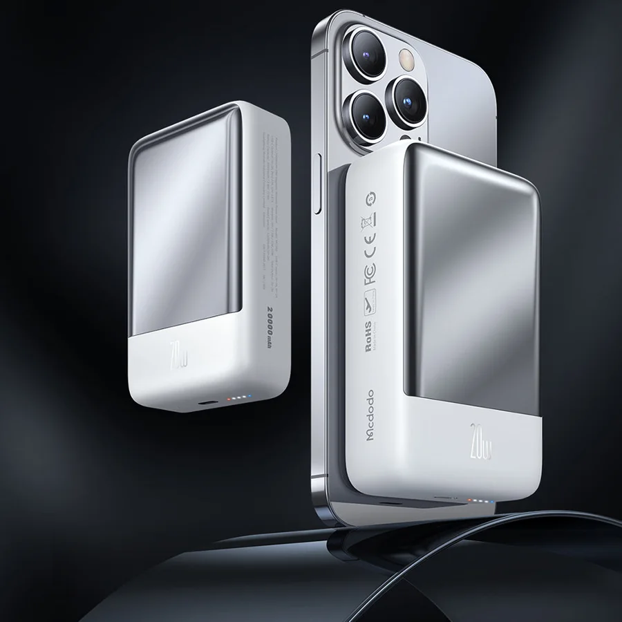 باور بانك McDodo — MCDODO MC-5020 20000mAh 20W MagSafe Power Bank