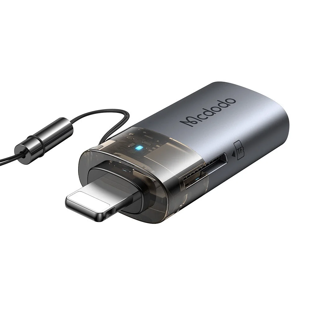 شواحن حائط McDodo — MCDODO OT-7630 USB-C to Lightning 36W Charging Adapter with Indicator Lights and Lanyard