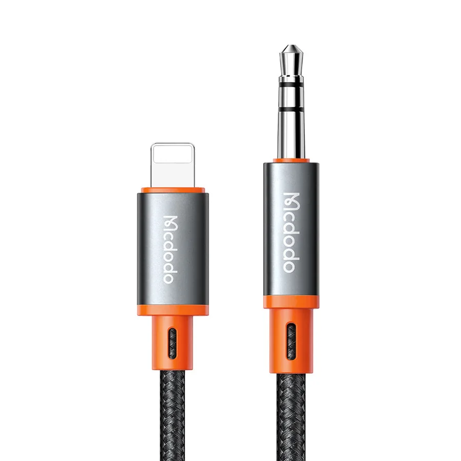 كابلات ومحولات صوت McDodo — MCDODO CA-0780 Lightning to 3.5mm AUX Cable 1.2m