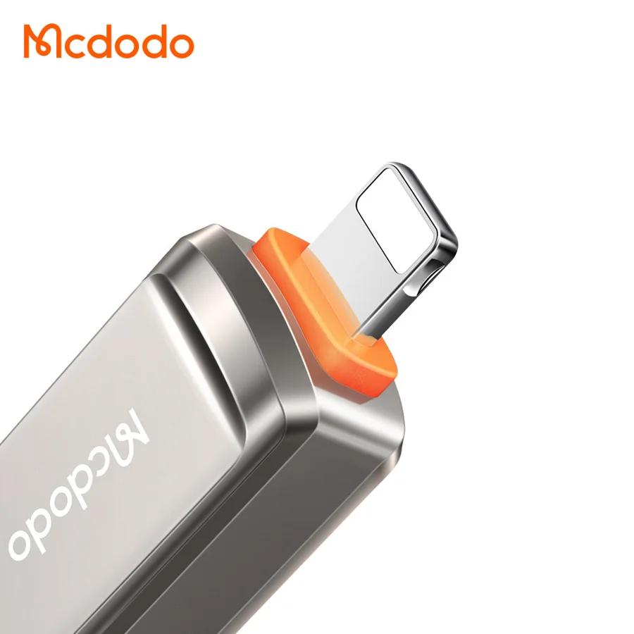 محولات وموزعات McDodo — MCDODO OT-8600 OTG USB-A 3.0 to Lightning Adapter