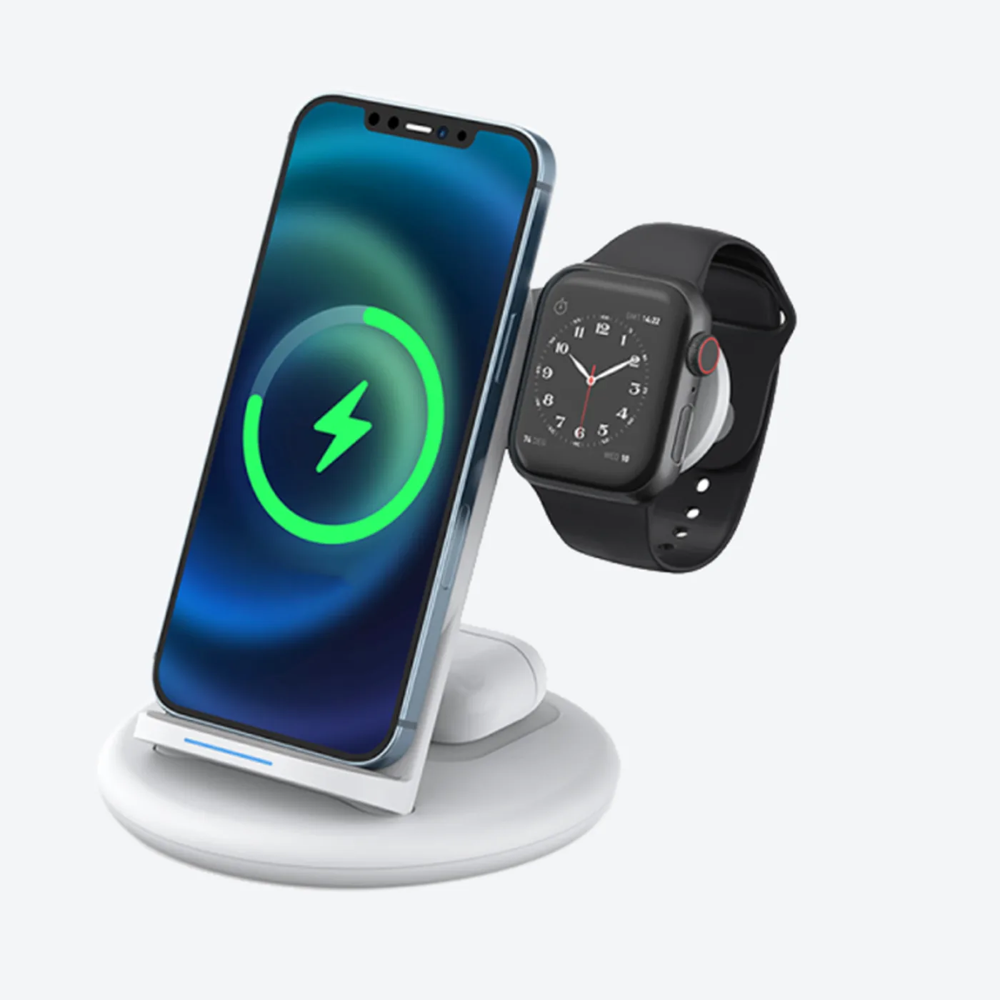 شاحن ساعة WIWU Power Air 3-in-1 Wireless Charger