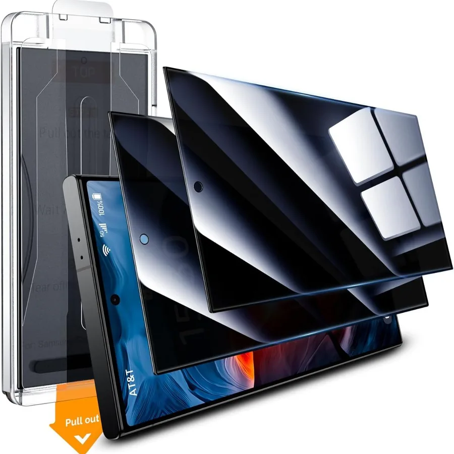 إكسسوار للهاتف WIWU — WIWU Samsung Series iPrivacy Tempered Glass Wi-GT018 S24 Ultra