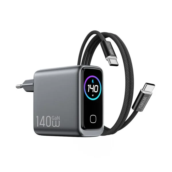 شاحن WIWU CHG200 — WiWU Voyager 140W PD/QC GaN Charger Combo (CHG200 EU C-C)