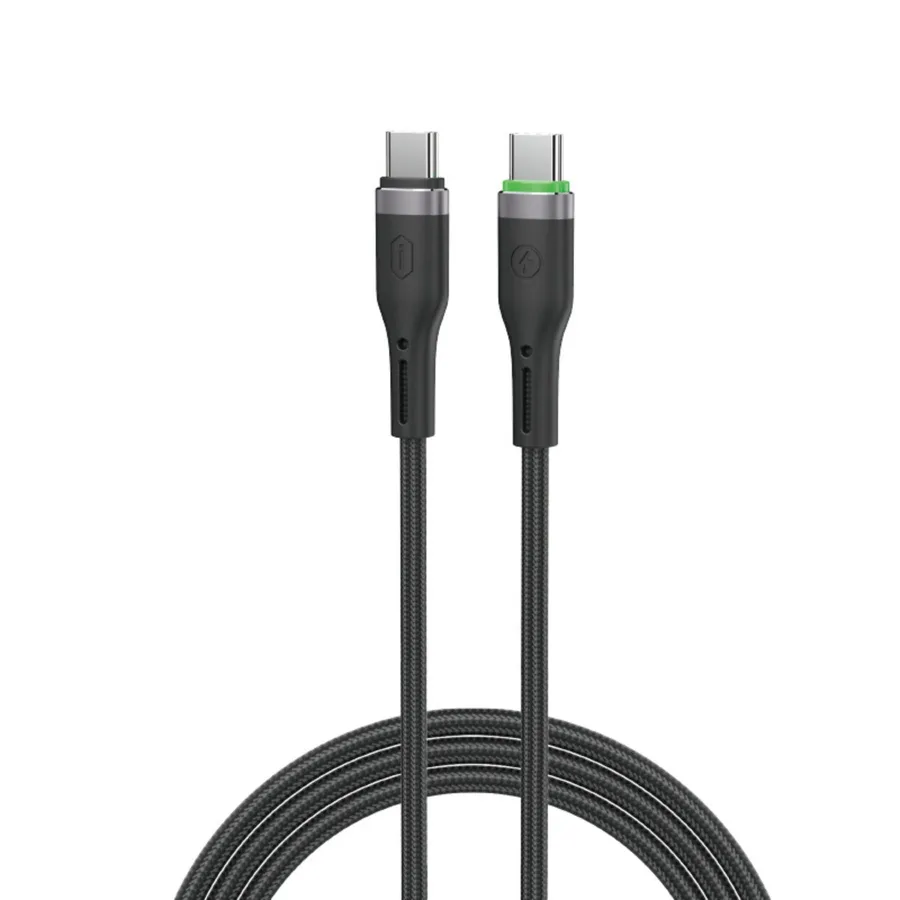 كابل شحن WIWU — WIWU 60W OringLink Series Type-C to Type-C Cable Wi-C066 1m