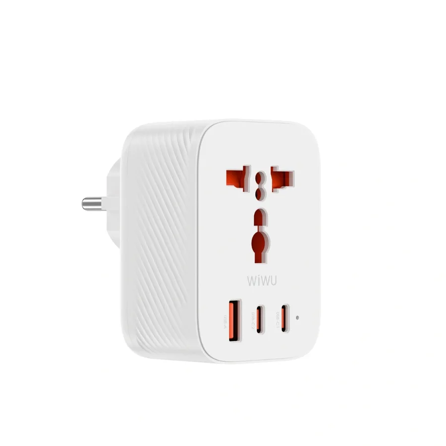شاحن أو محول طاقة WIWU — WiWU 20W Power Cube GaN Travel Adapter UA007