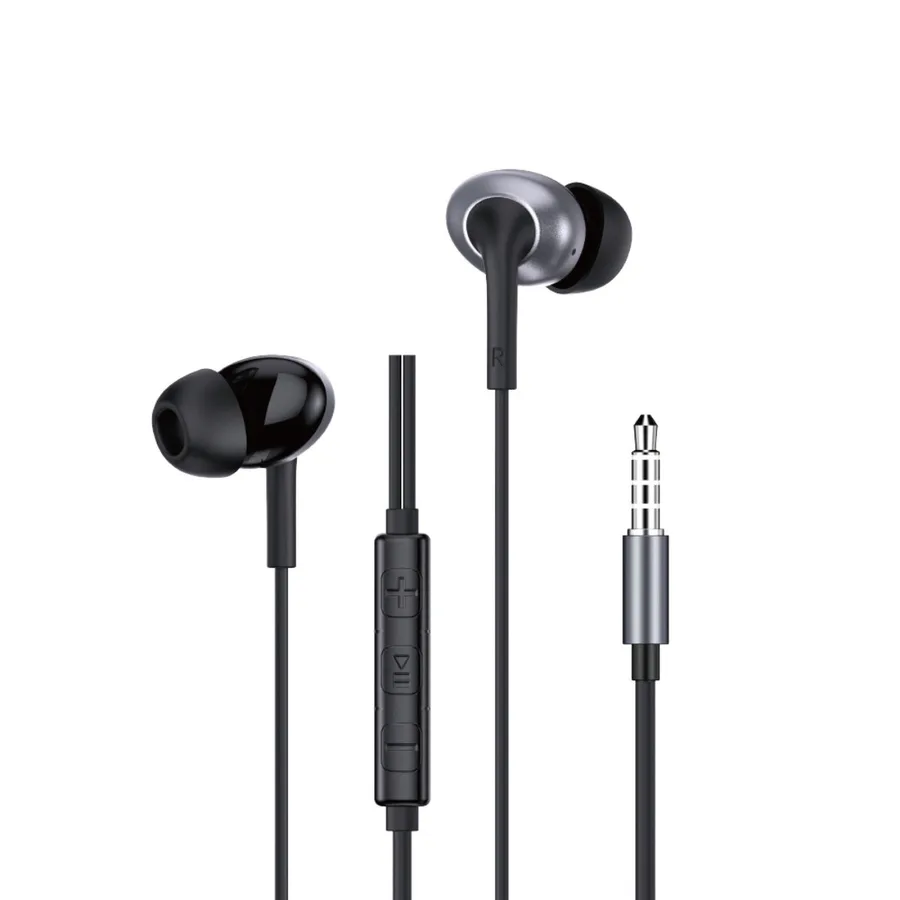 إكسسوار صوتي WIWU — WIWU 3.5mm Stereo Wired Earbuds EB317