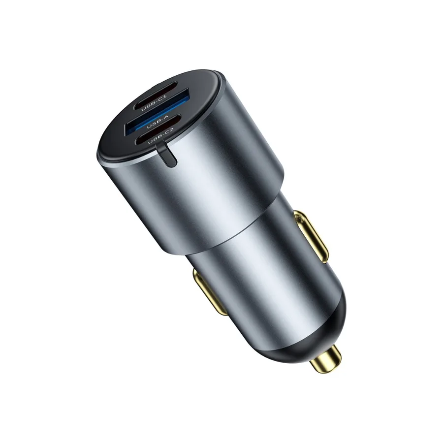 إكسسوار للسيارة WIWU — WIWU 60W Nano Pro A+2C Fast Car Charger Wi-CC032