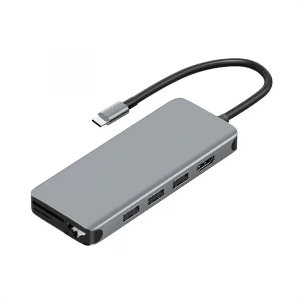 إكسسوار للابتوب WIWU — WIWU Alpha 12 IN 1 Type C Hub Multi-Function Portable Mini Size Adapter