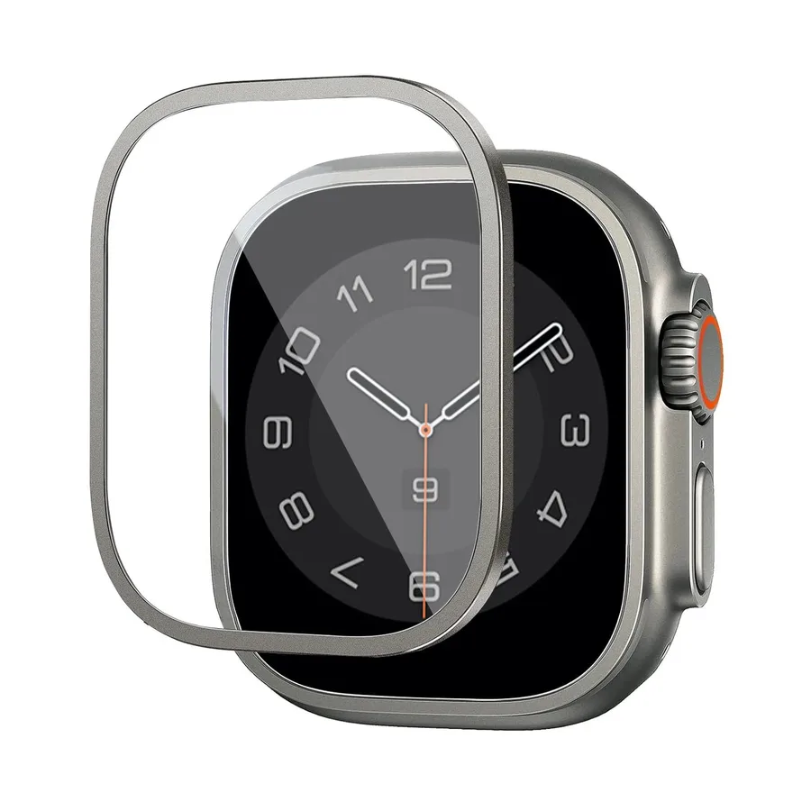 إكسسوار للساعة WIWU — WIWU Apple Watch 49mm Glass Screen Protector