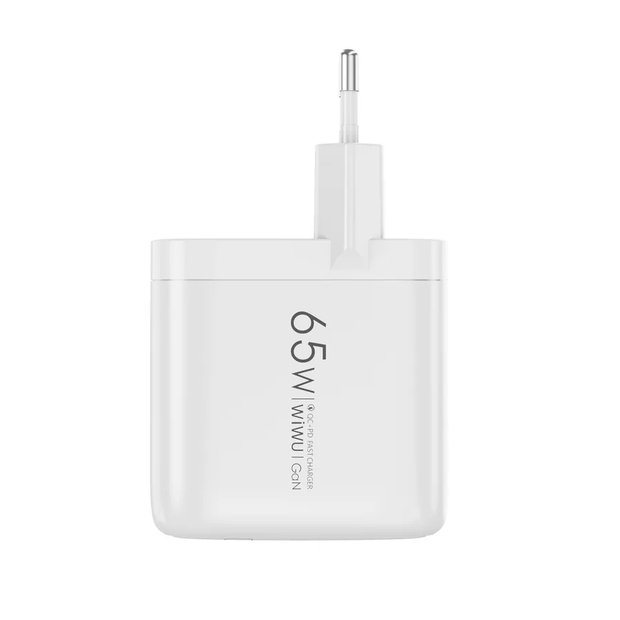 شاحن أو محول طاقة WIWU — WIWU Ark GaN 65W QC+PD Fast Charger Wi-U024 EU