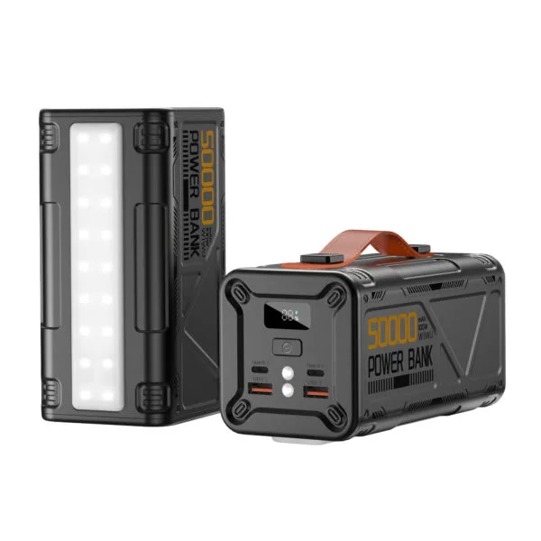باور بانك WIWU Wi-P029 — WiWU Armor Power Bank Wi-P029 - 50,000mAh Portable Power Station