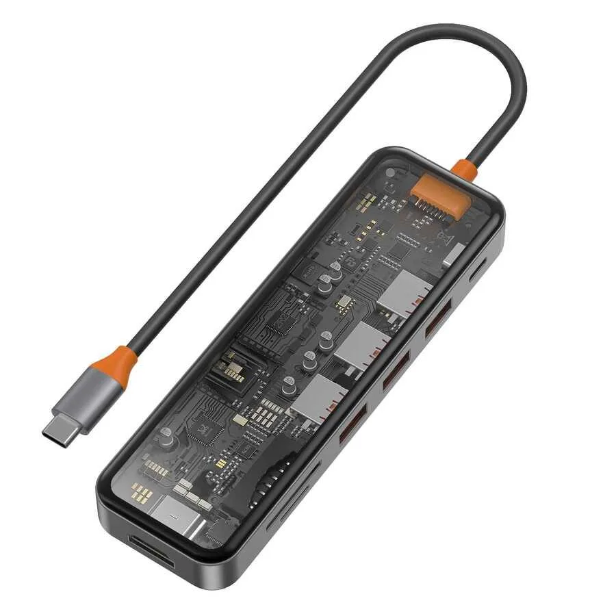 إكسسوار للابتوب WIWU — WIWU Cyber 7 in 1 Type-C Hub 100W
