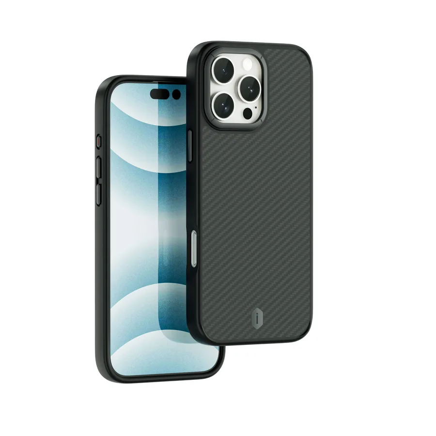 إكسسوار للسيارة WIWU — WIWU Defense Ultra Carbon iPhone Case 16, 16pro, 16promax