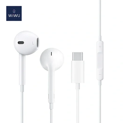 إكسسوار صوتي WIWU — WIWU Earbuds type-c