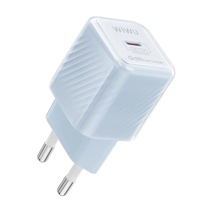 شاحن أو محول طاقة WIWU — WiWU Jello 33W PD GaN Wall Charger Wi-U014