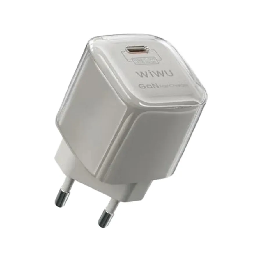 كابل شحن WIWU — WIWU Jello GaN Charger with Lightning Cable Wi-U016